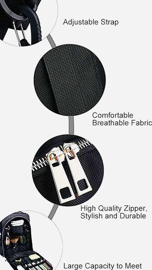 SPI Styles’s Barber tool bag organizer for Clippers and Supplies - SPI Styles