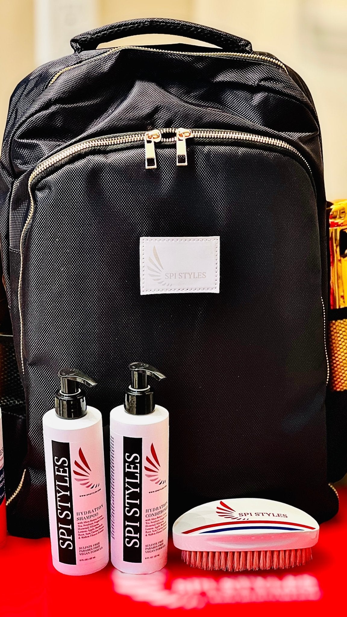 SPI Styles’s Barber tool bag organizer for Clippers and Supplies - SPI Styles