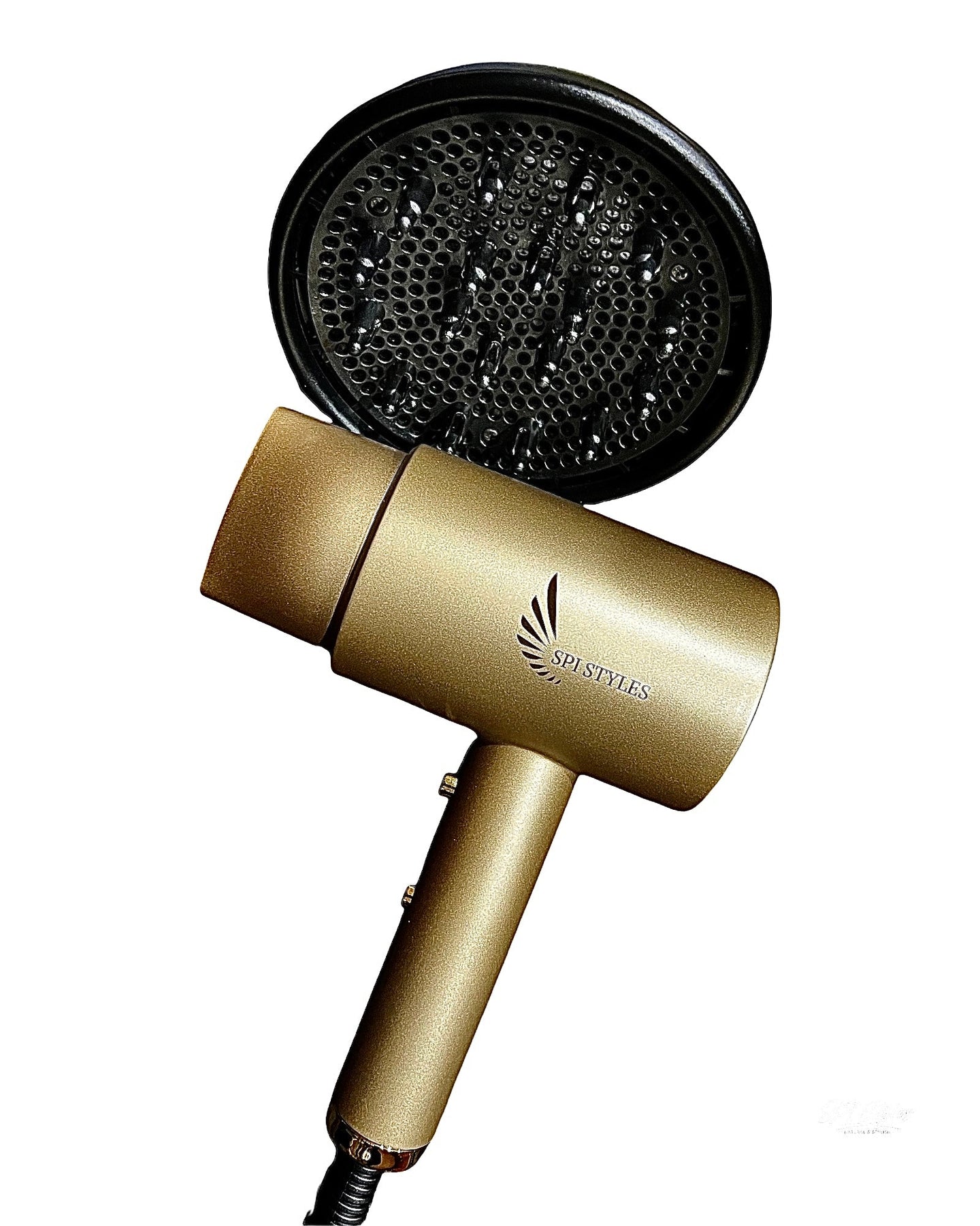 Super Dry PRO Gold Hair Dryer with Hot and Cool blower selections - SPI Styles