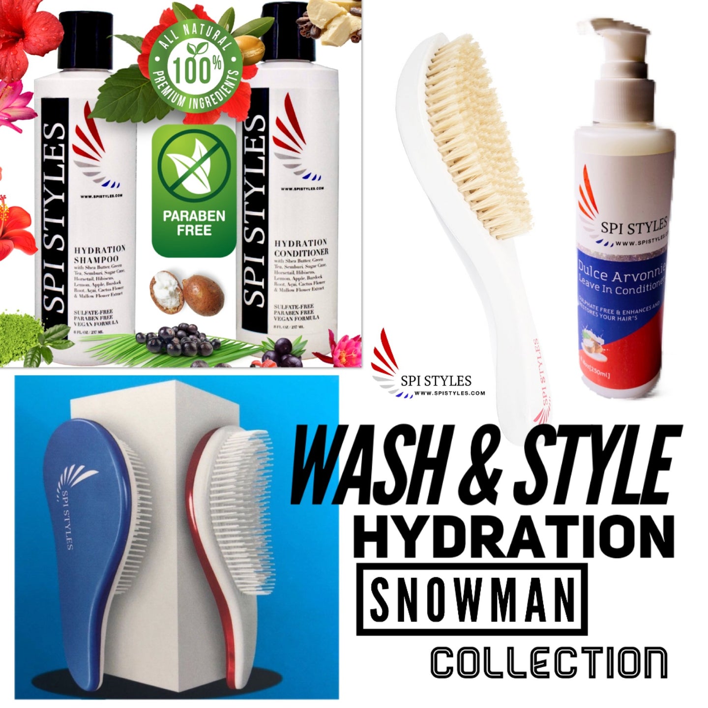Wash & Style Hydration Snowman Collection (ORDER NOW❗️)